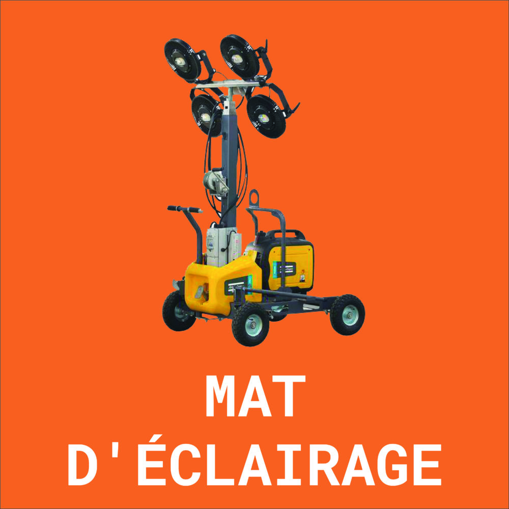 MAT D'ÉCLAIRAGE